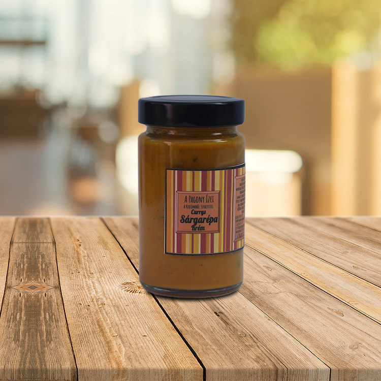 Curry-s Sárgarépa Krém