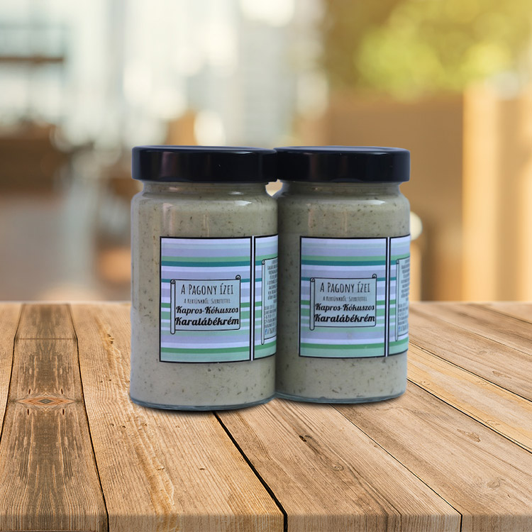 Kapros-Kókuszos Karalábékrém