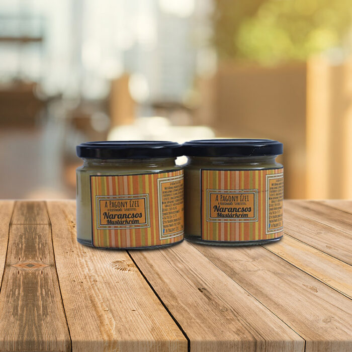 Narancsos Mustárkrém