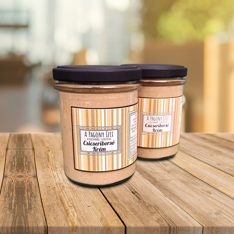 Csicseriborsó krém