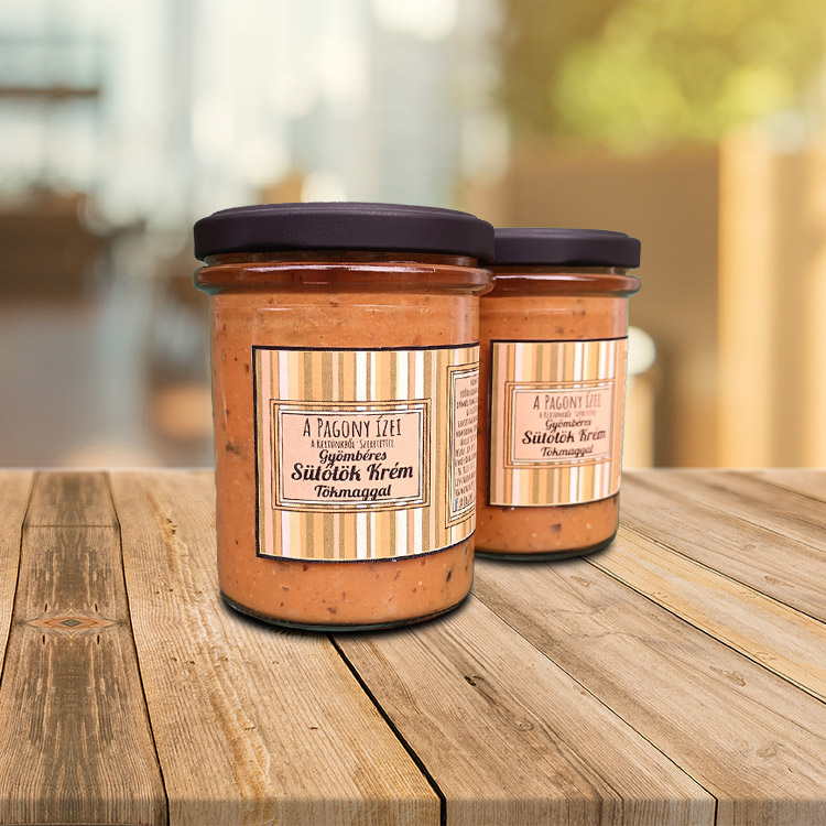 Gyömbéres Sütőtök Krém Tökmaggal