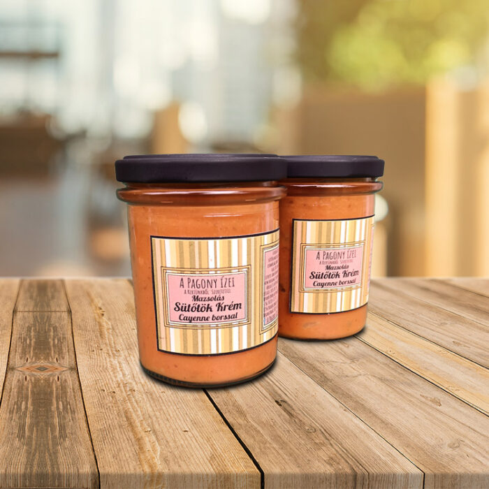 Mazsolás Sütőtök Krém Cayenne-borssal