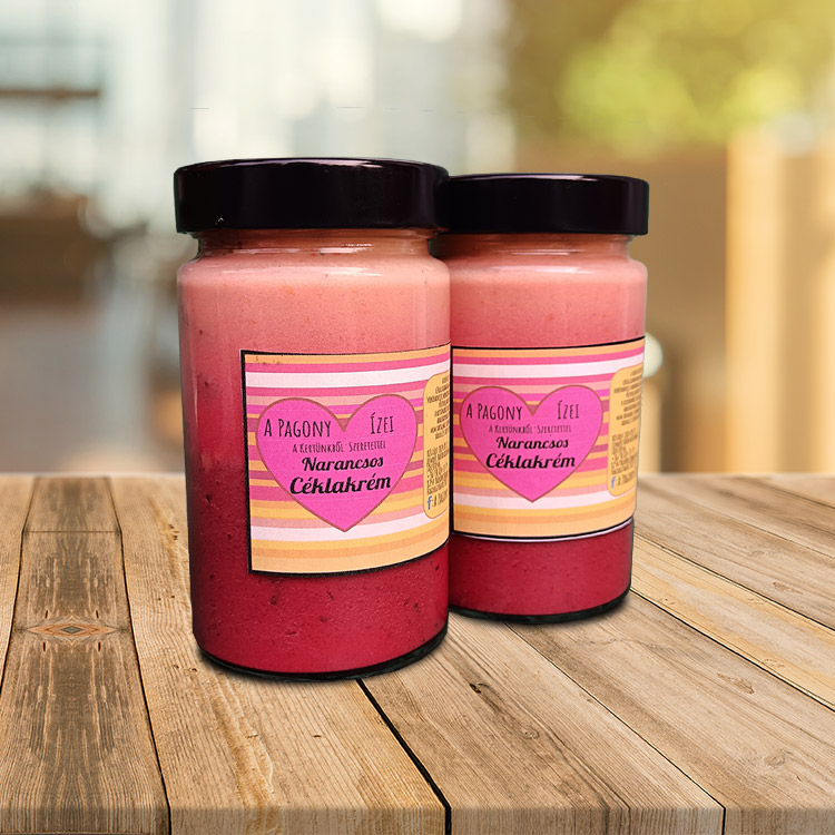 Narancsos Céklakrém