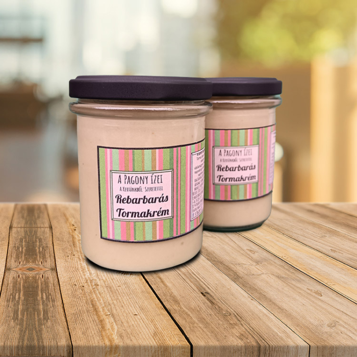 Rebarbarás Tormakrém