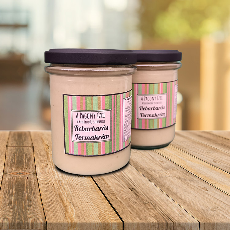 Rebarbarás Tormakrém