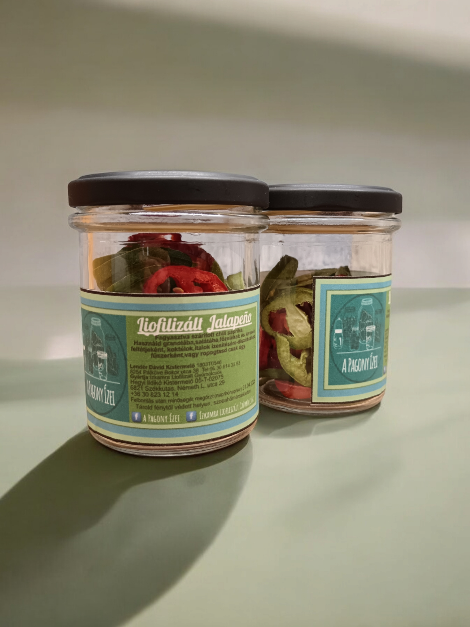 Liofilizált Jalapeño