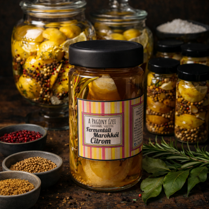 Fermentált Marokkói Sós Citrom-400ml